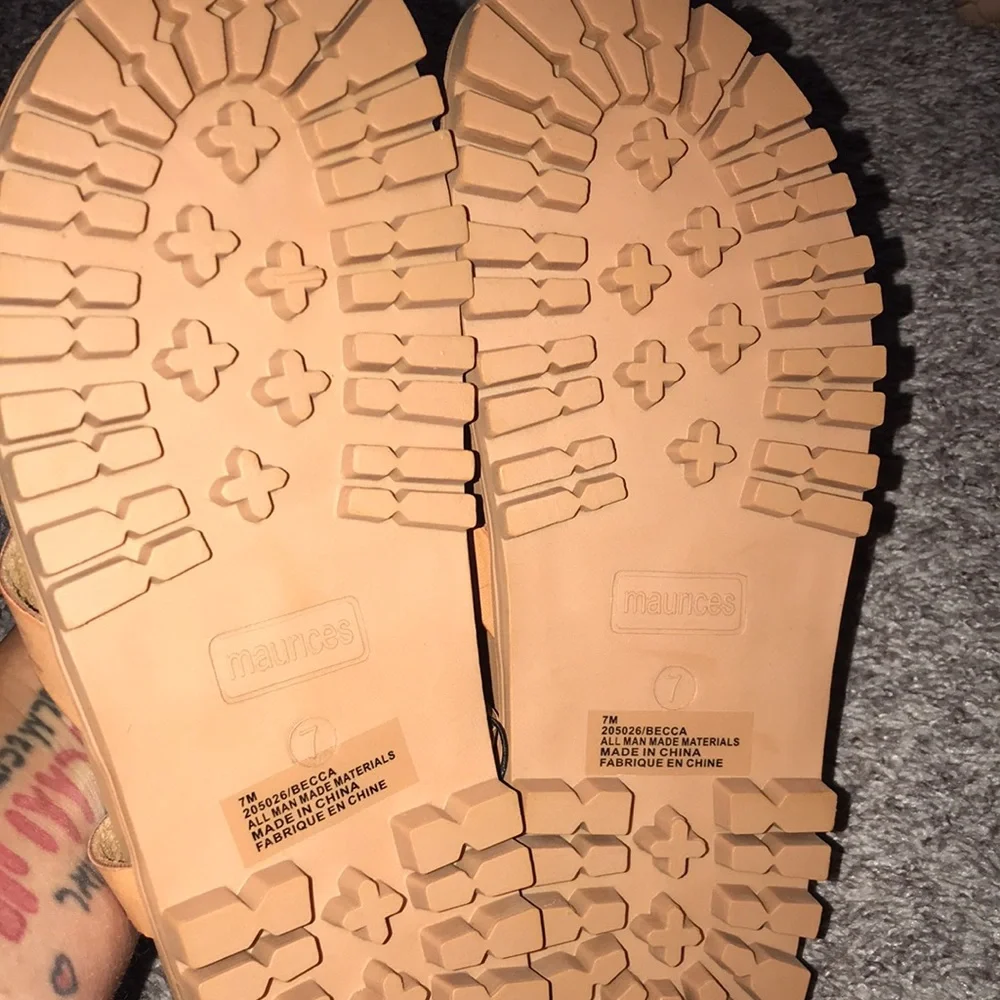Strappy boho sandals | NWT! - Picture 3 of 5